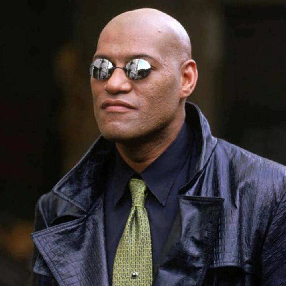 The Matrix Morpheus Pince Nez Sunglasses